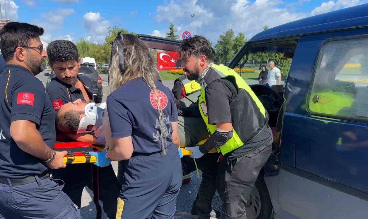 Samsun'da Zincirleme Kaza: 1 Yaralı