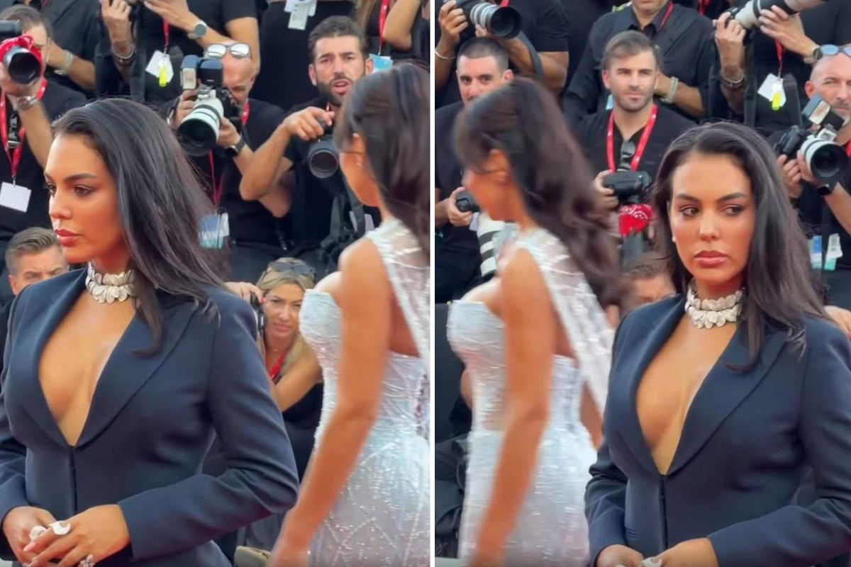 Ronaldo'nun eşini çeken fotoğrafçılardan büyük ayıp