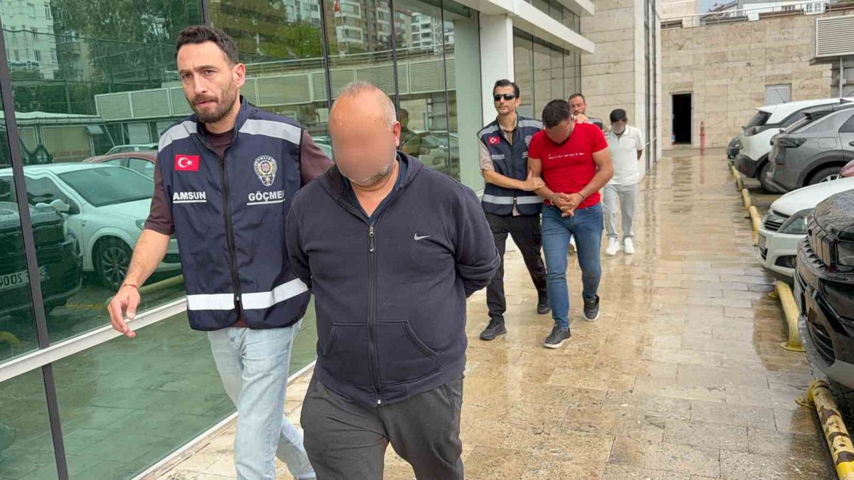Samsun'da Göçmen Kaçakçılığı Operasyonu: 13 Yakalama, 2 Tutuklama