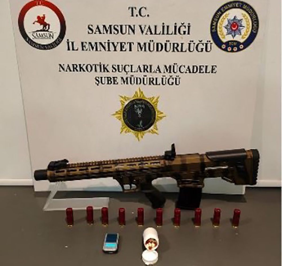 Samsun’da uyuşturucu operasyonu: 5 gözaltı