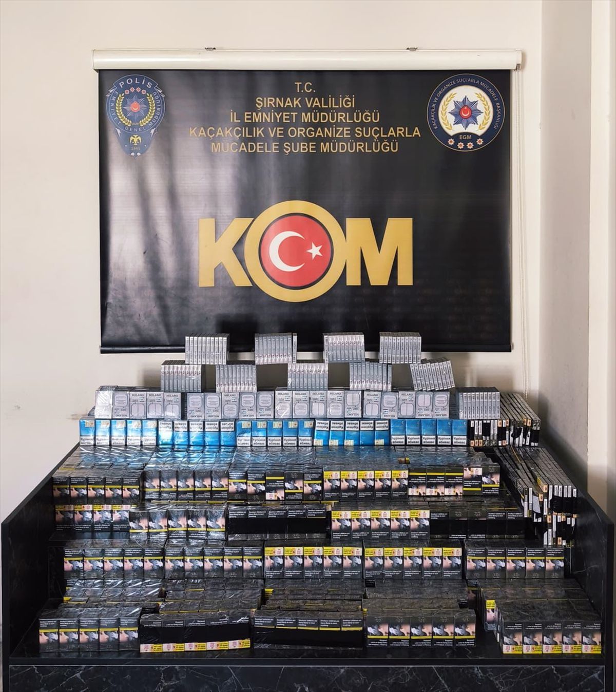 Şırnak'ta kaçakçılık ve asayiş operasyonlarında 33 şüpheli hakkında işlem yapıldı