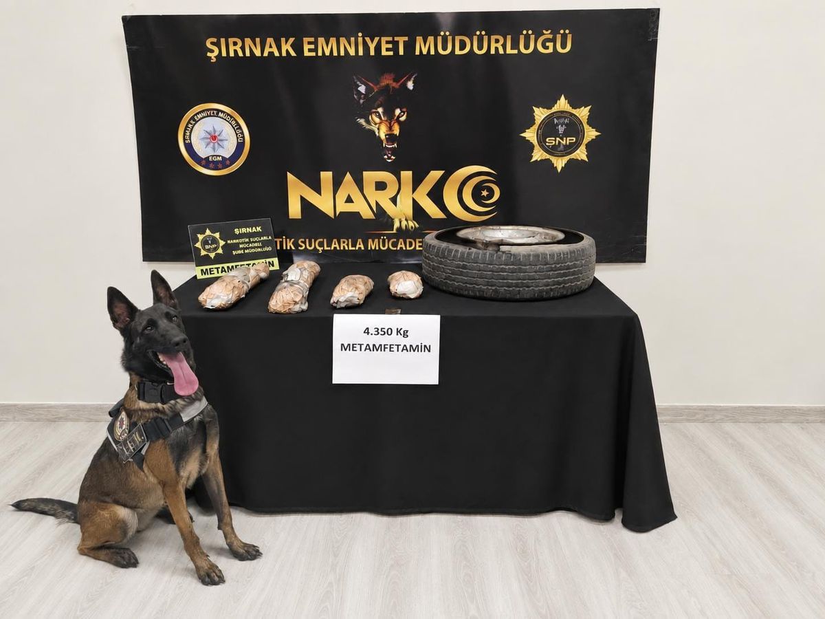 Cizre'de Stepnede Metamfetamin Ele Geçirildi