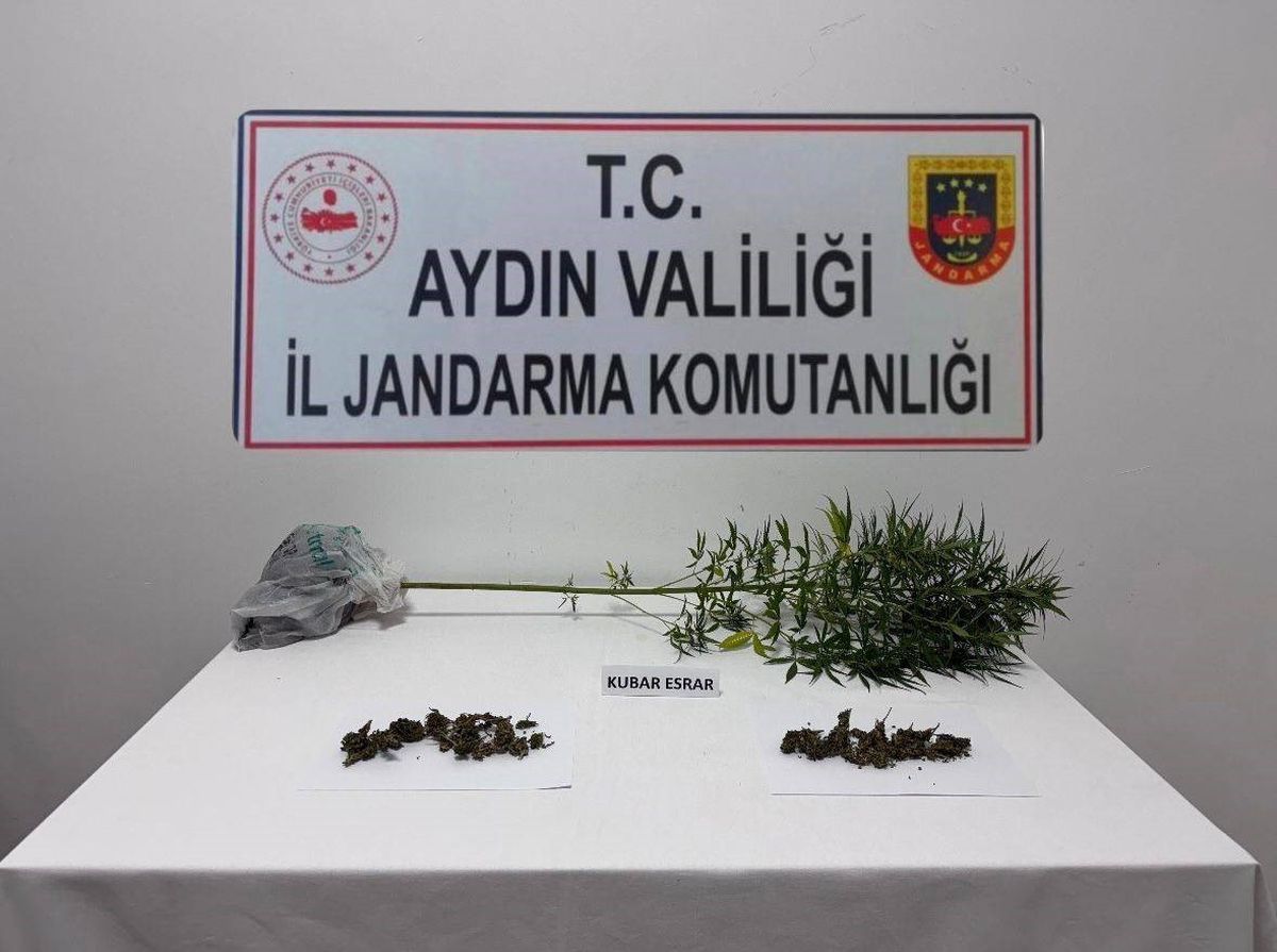 Söke’de narkotik köpeği destekli operasyonda uyuşturucu madde ele geçirildi