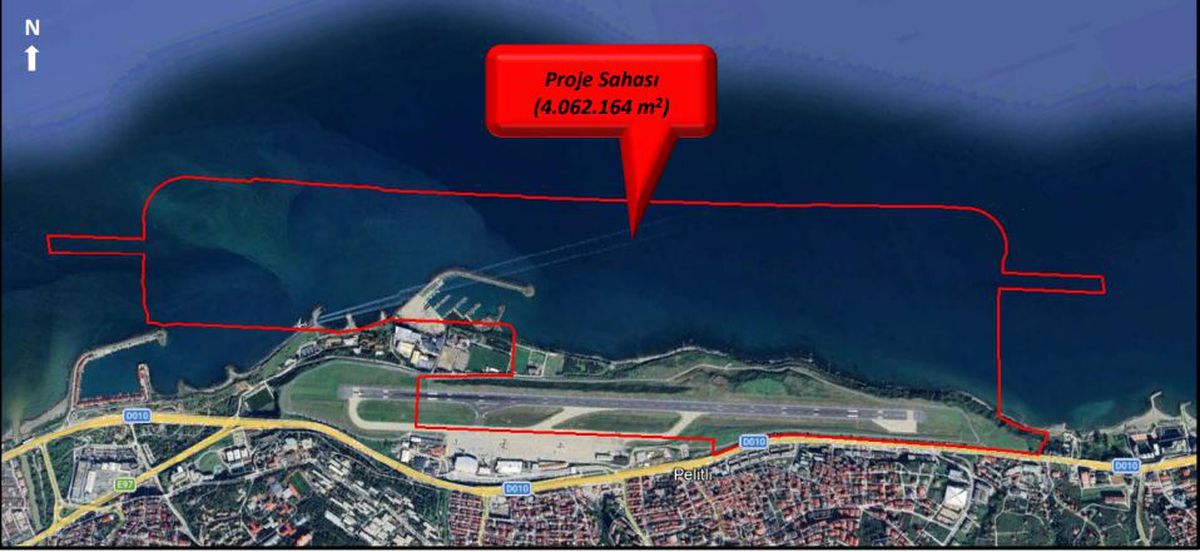 Trabzon Yeni Havalimanı Projesi'ne 'ÇED Olumlu' kararı: 97 milyon ton deniz dolgusu yapılacak