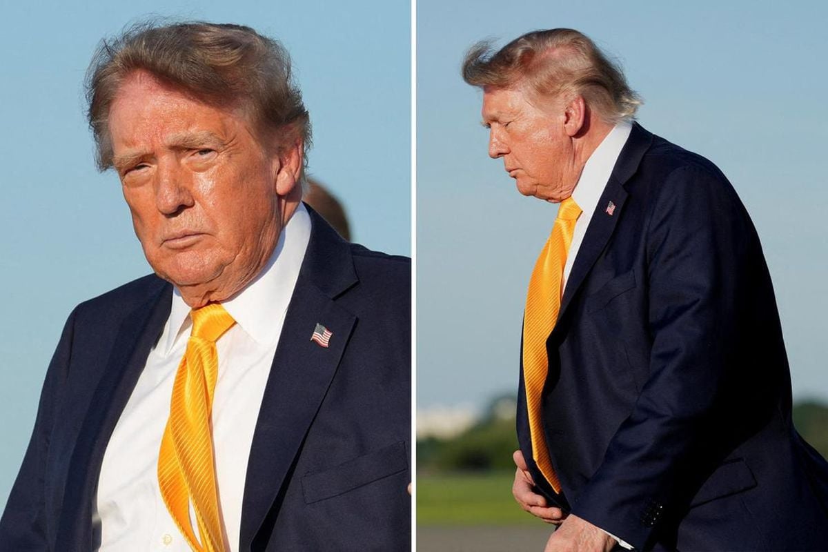 Trump'ın saçları yine gündemde! Yıllardır süren tartışmaya noktayı koydu