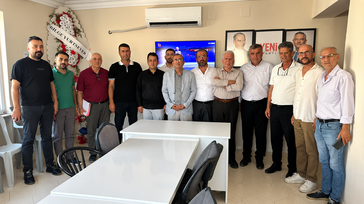 YENİ Parti'de Kahramanmaraş'ta 11 İlçe Başkanı Kurucu İl Başkanı Ünal Ateş ile Ortak Hareket Kararı Aldı
