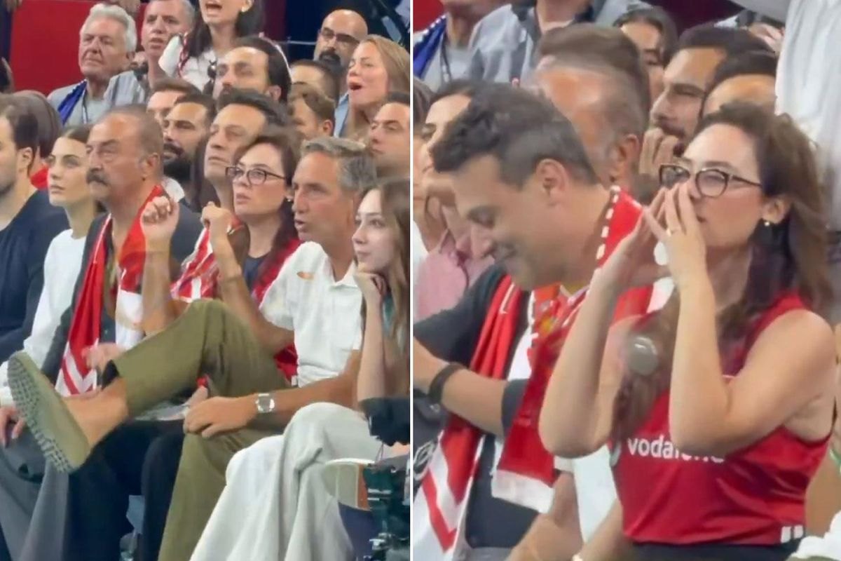 Yılmaz Erdoğan, Demet Evgar ve Rıza Kocaoğlu yerinde duramadığı anlar