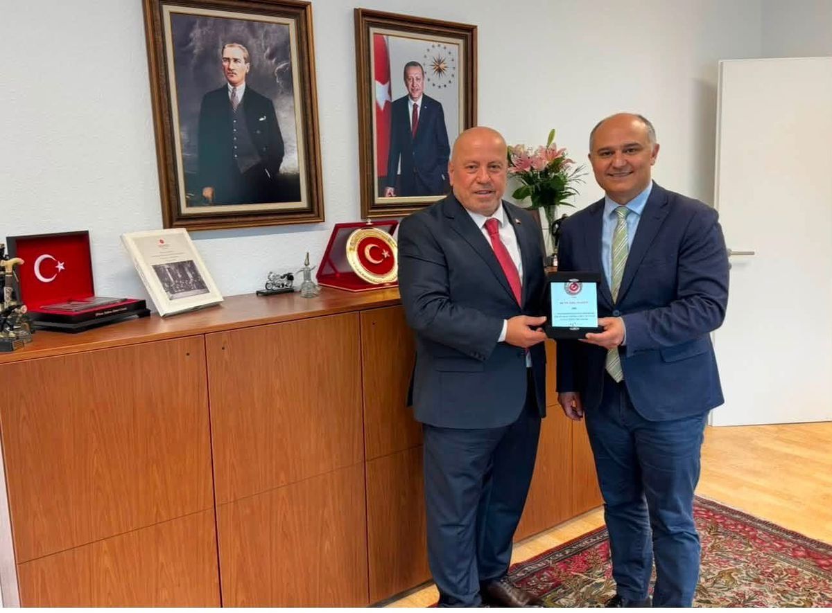 ATGB’den Essen Başkonsolosu Aydın’a veda ziyareti