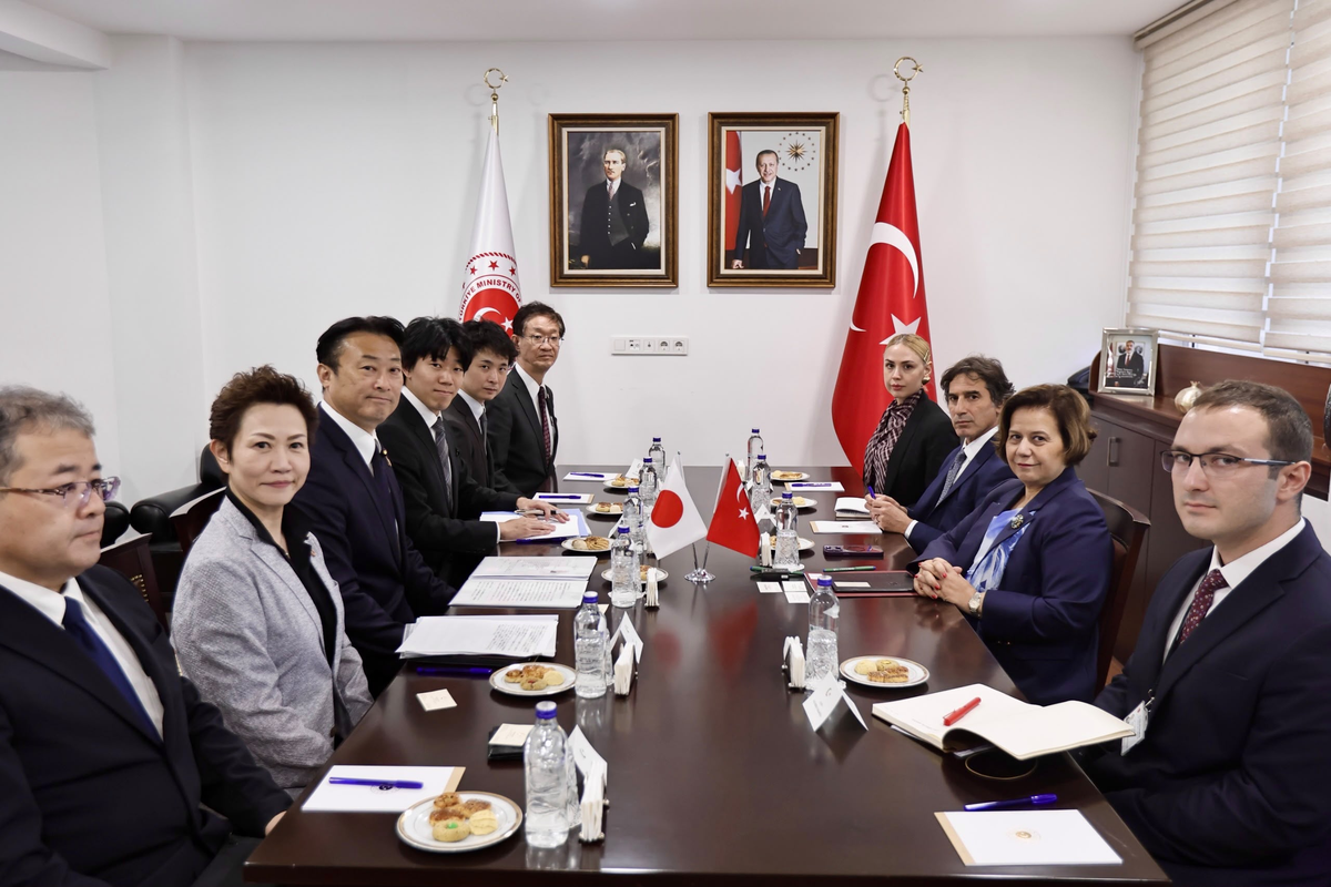 Bakan Yardımcısı Ekinci, Japonya Senatosu üyeleri ile görüştü