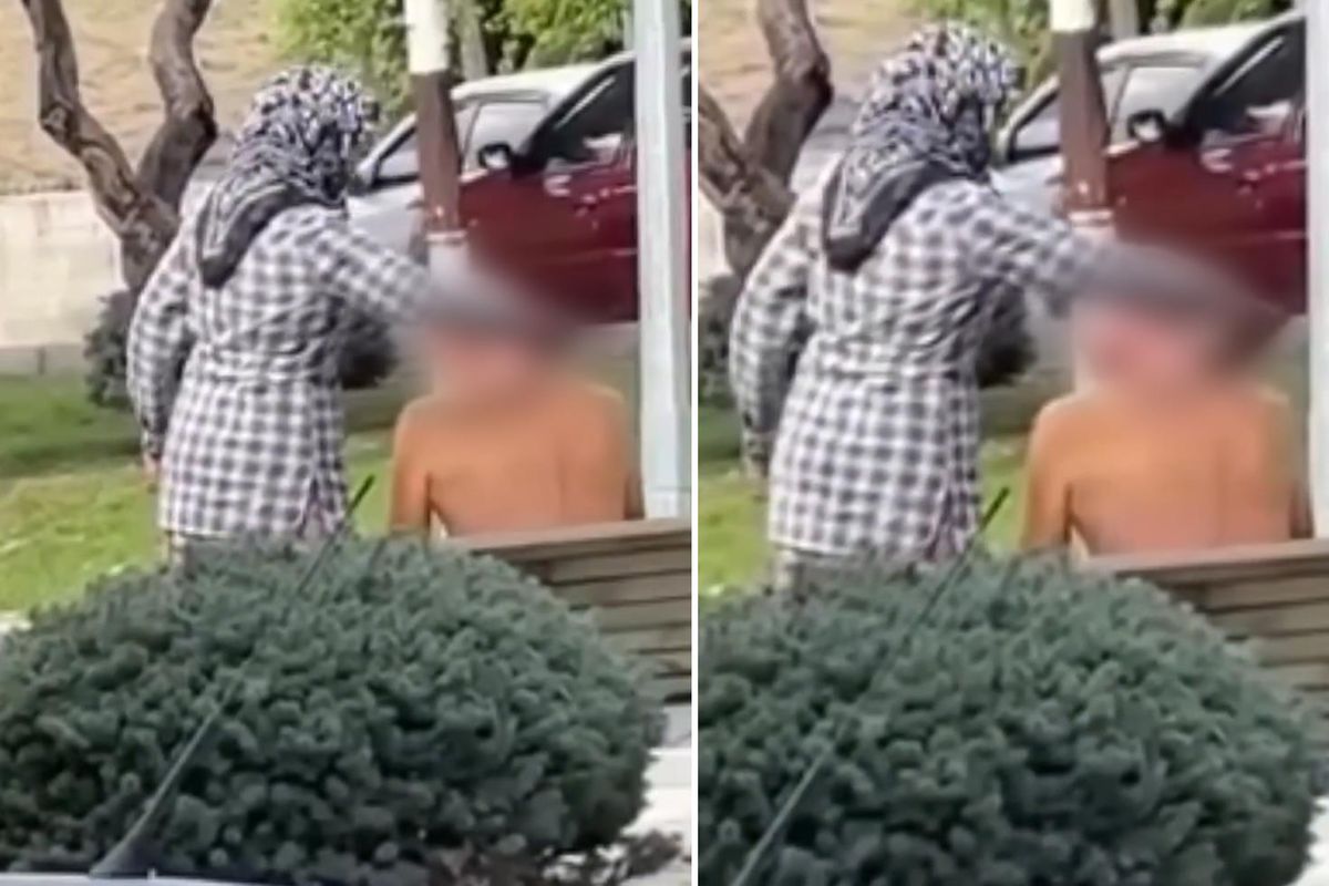 Banyoyu kirletmemek için bulduğu yöntem şaşkına çevirdi