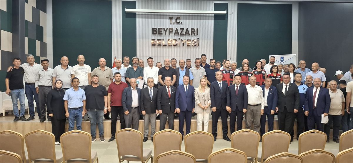 Beypazarı'nda şoförlere ilk yardım ve güvenli sürüş eğitimi verildi
