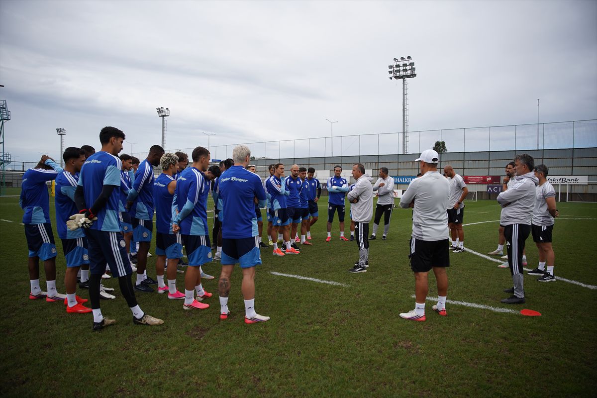 Çaykur Rizespor, Eyüpspor maçının hazırlıklarına başladı