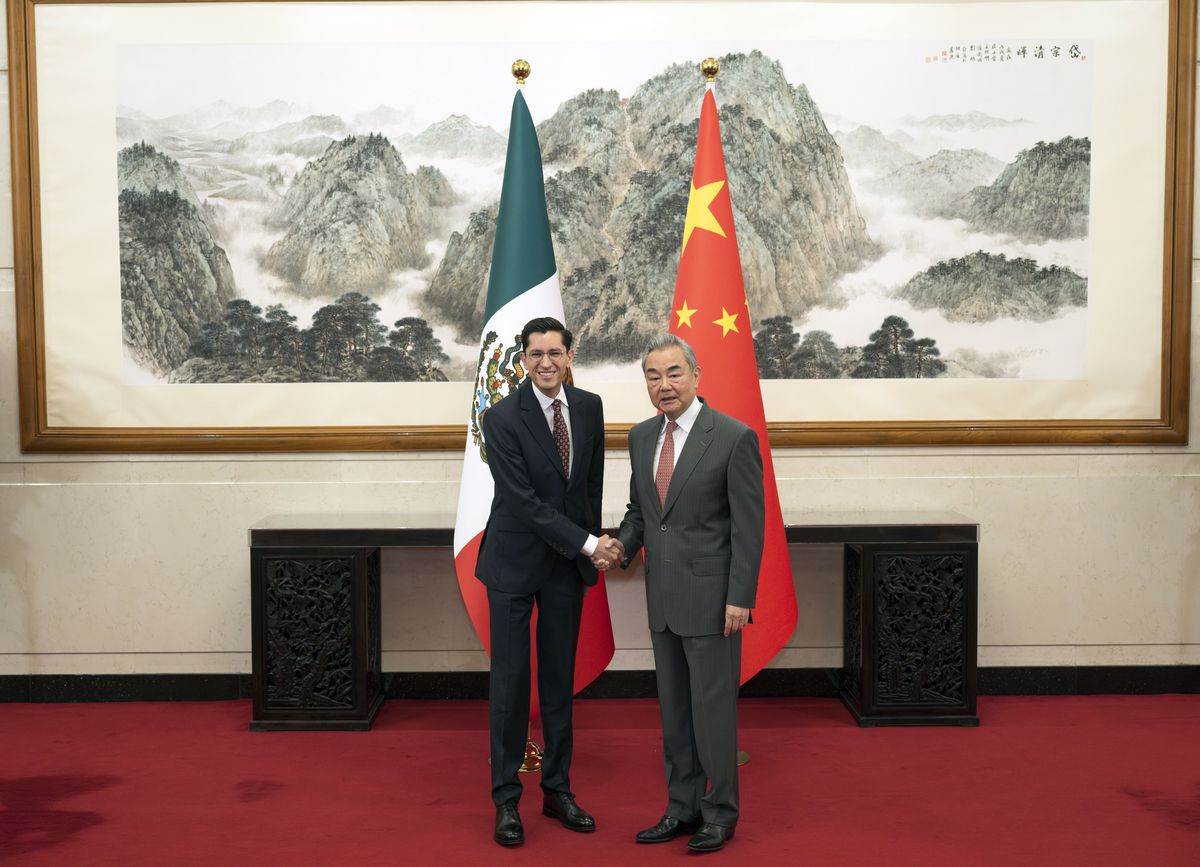 Çin Dışişleri Bakanı Wang, Beijing'de Meksika Dışişleri Bakanı Alvarez ile görüştü