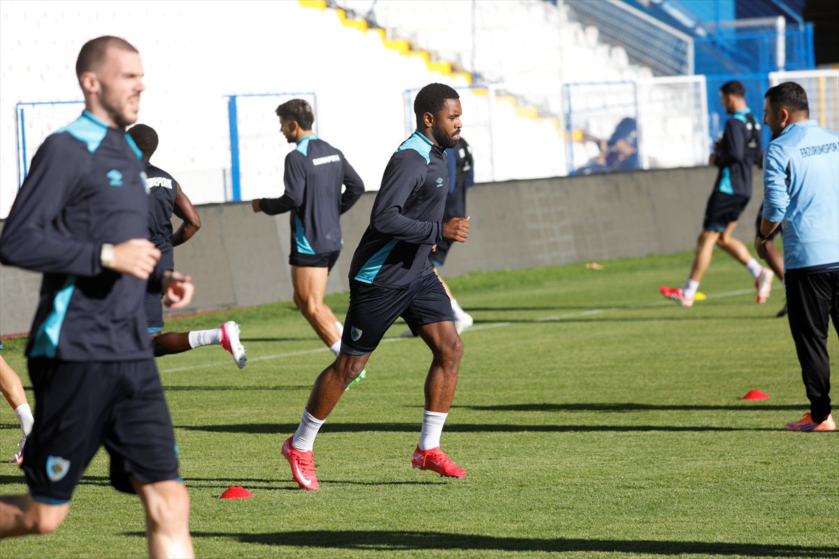 Erzurumspor FK, Beşiktaş maçının hazırlıklarına devam etti