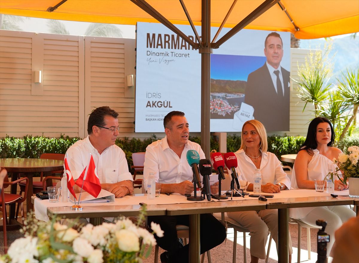 İdris Akgül, Marmaris Ticaret Odası başkanlığına adaylığını açıkladı