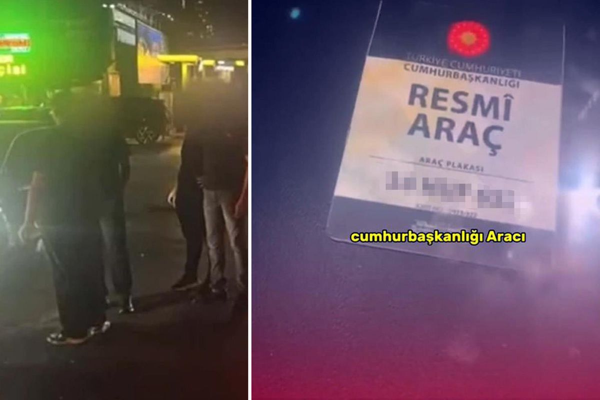 İstanbul'un göbeğinde esrarengiz kaza! Araçtaki fors ve kart dikkat çekti