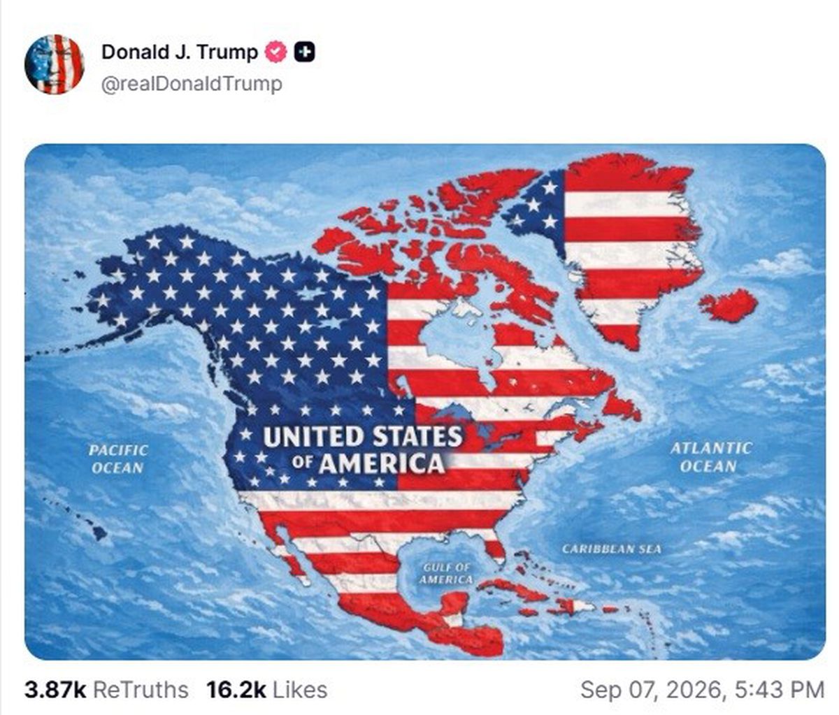 İzlanda’dan Trump’ın ülkeyi ABD toprağı olarak gösteren paylaşımına tepki