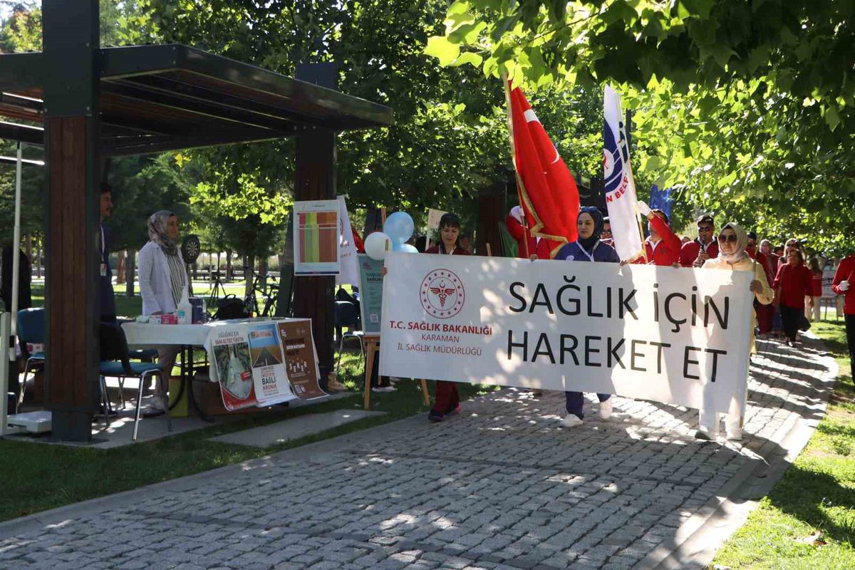 Karaman’da Halk Sağlığı Haftası etkinliği düzenlendi