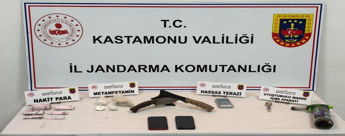 Kastamonu’da uyuşturucu operasyonu: 2 tutuklama
