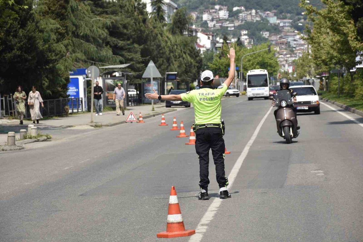 Ordu’da trafik denetimleri: Bir haftada 17 bine yakın araç ve sürücü denetlendi
