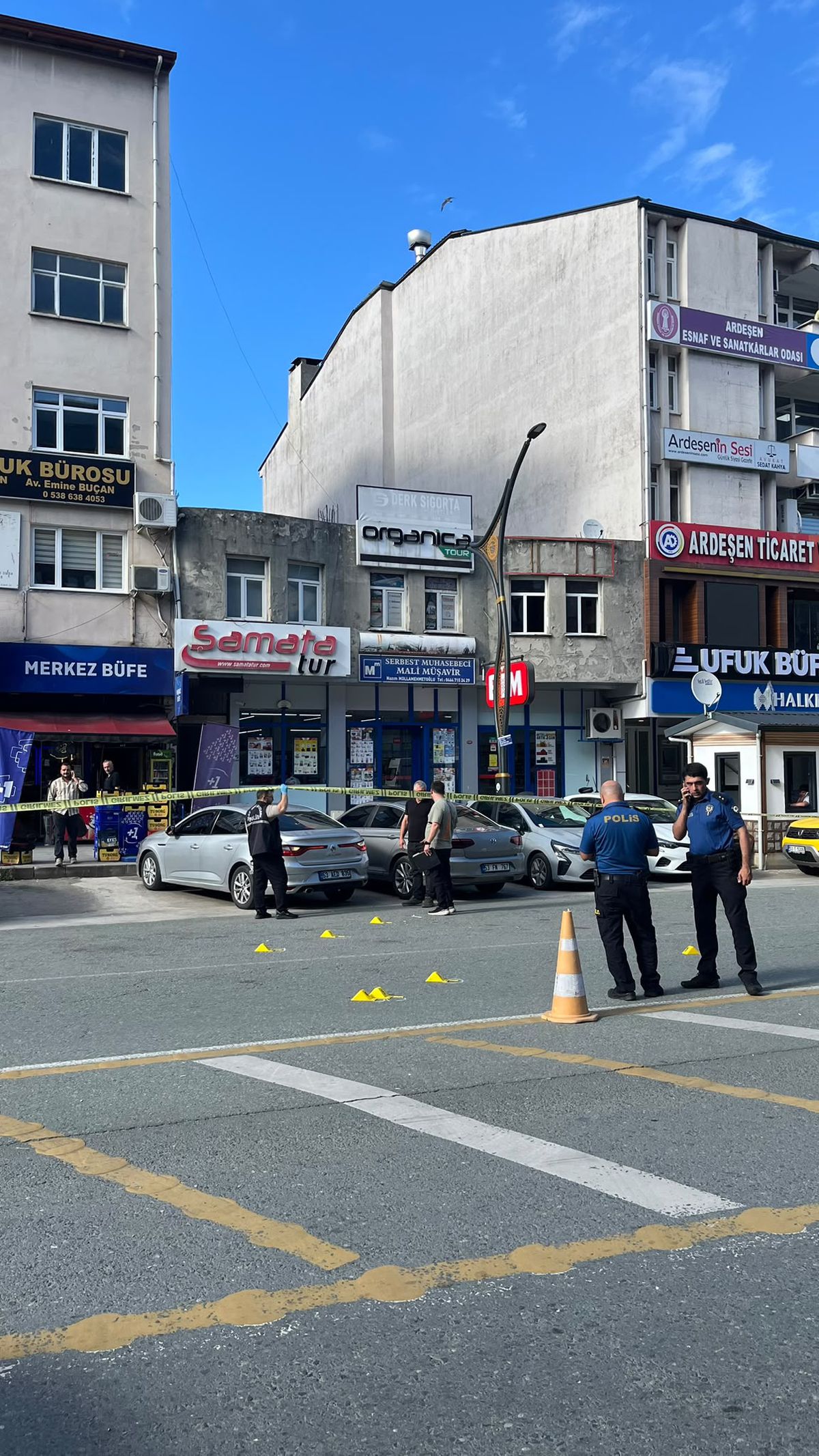Rize'de silahlı saldırı; 1 yaralı