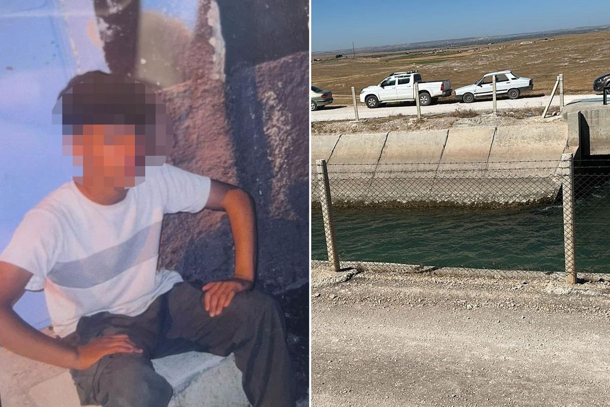 Serinlemek için sulama kanalına giren çocuk akıntıya kapıldı