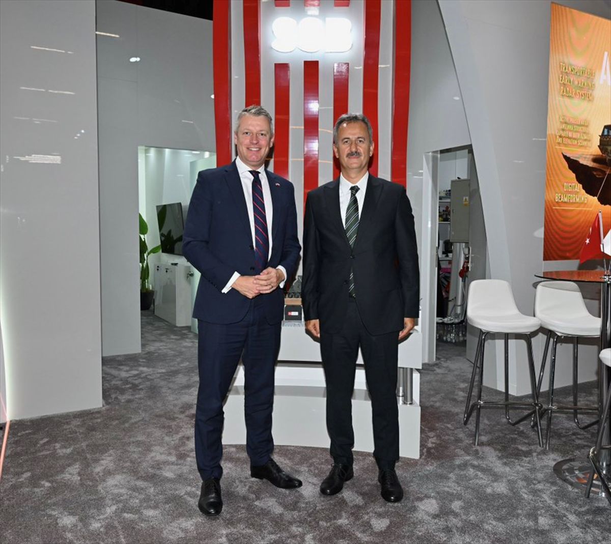 Savunma Sanayii Başkanı Haluk Görgün, MSPO 2026'da temaslarda bulundu