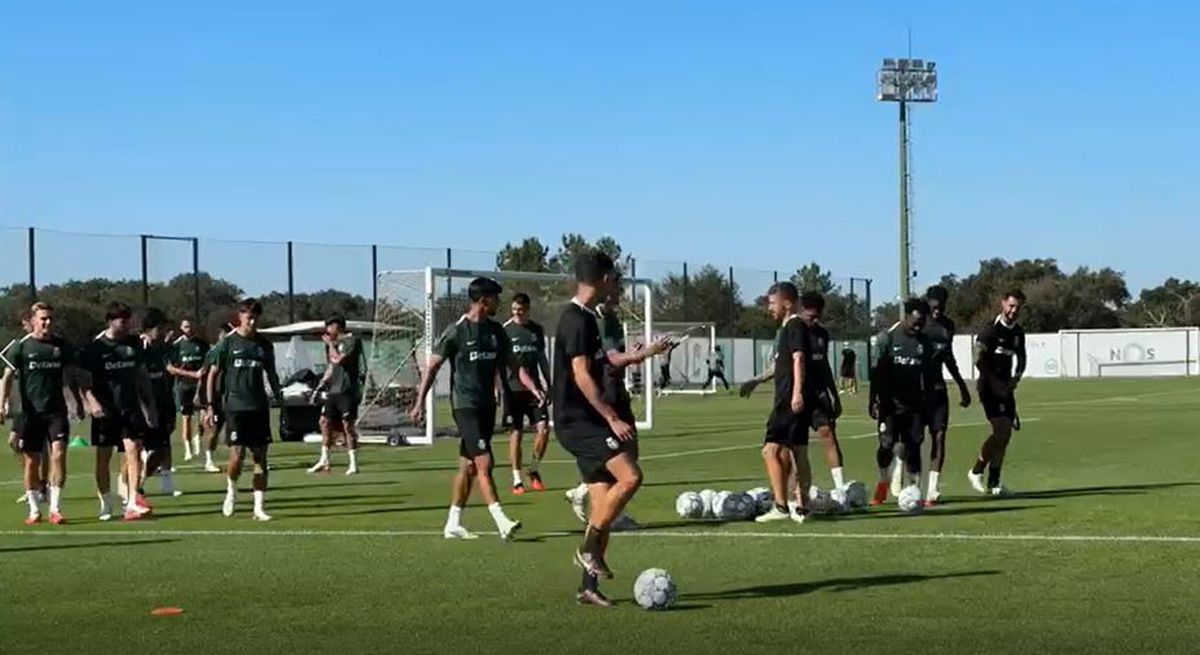 Sporting, Galatasaray maçı hazırlıklarını tamamladı