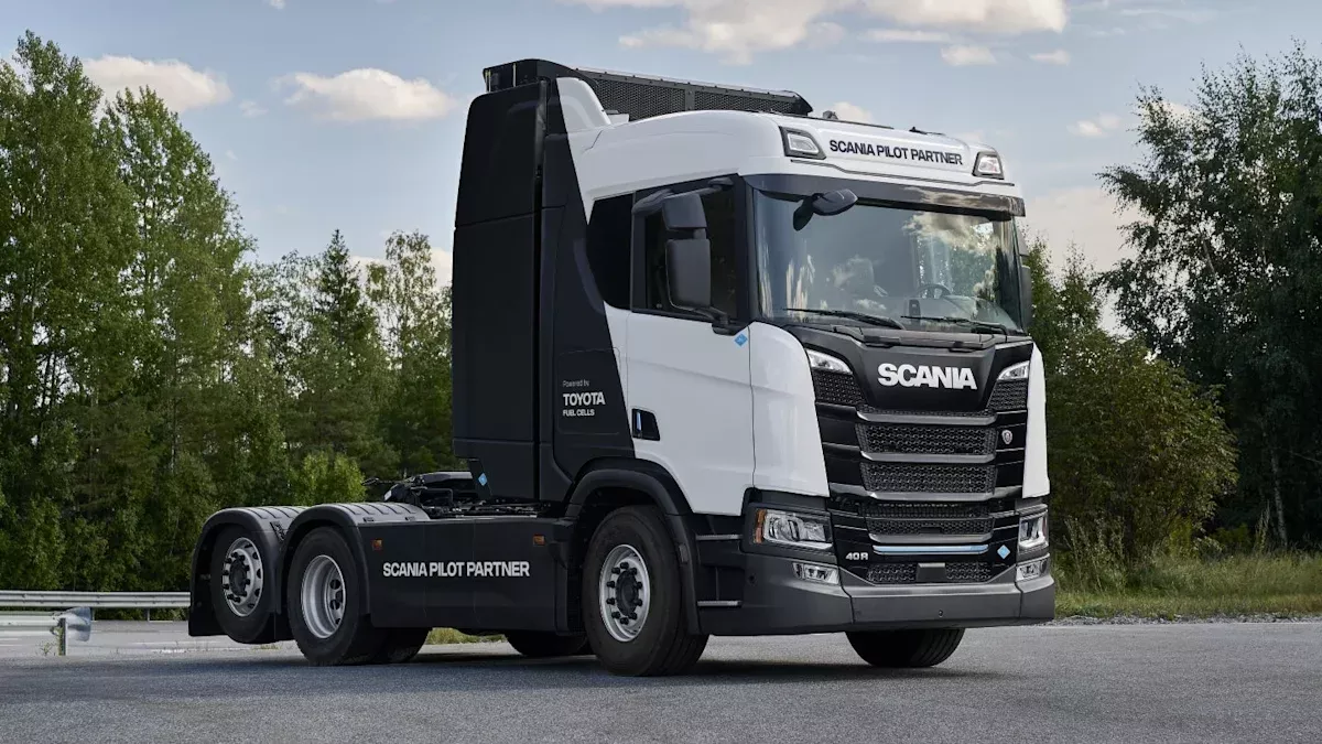 Toyota ve Scania'dan hidrojen yakıt hücreli kamyon iş birliği