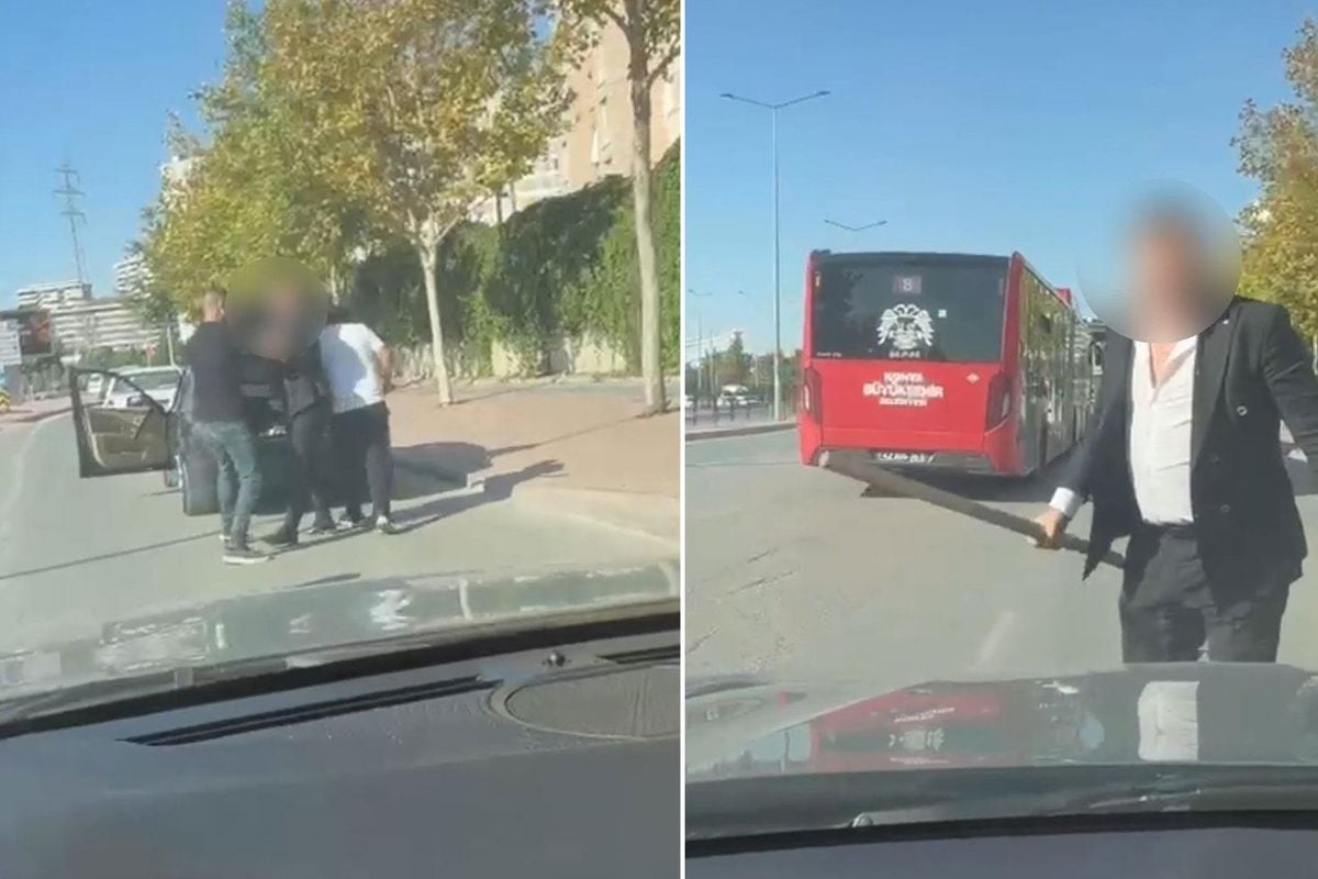 Trafikte tartıştığı sürücüye sopayla saldırmaya kalkışan kişiye 380 bin TL ceza kesildi