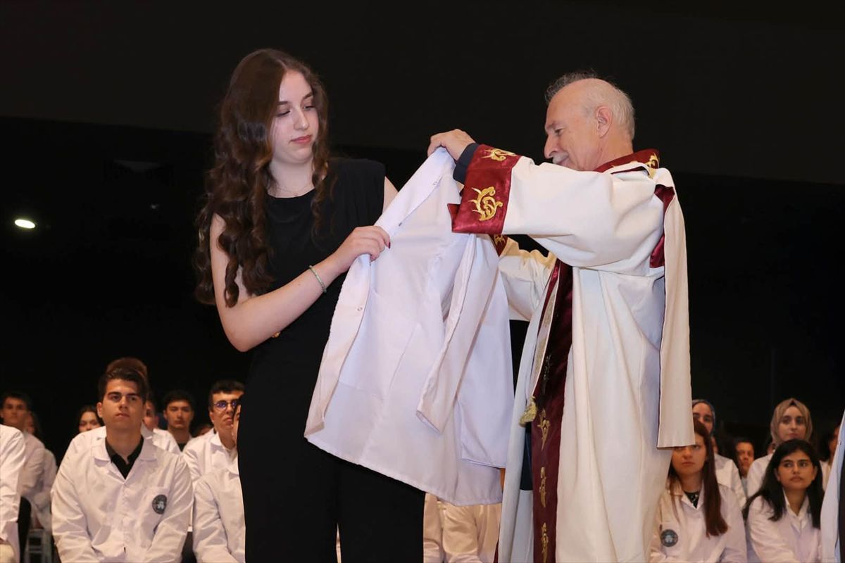 Trakya Üniversitesi Tıp Fakültesinde beyaz önlük heyecanı