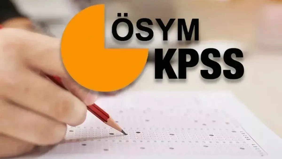 2026 KPSS Ön Lisans Sınavı 4 Ekim'de Yapılacak