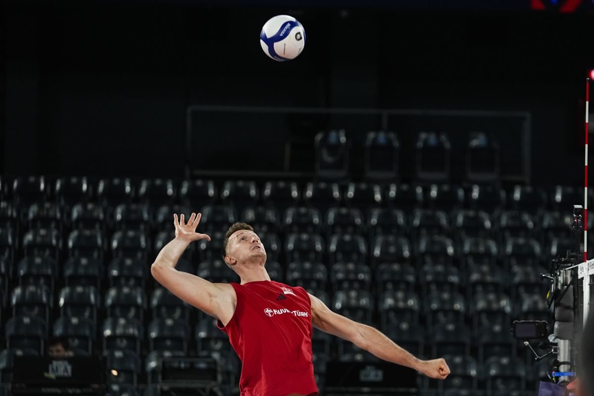 A Milli Erkek Voleybol Takımı, Almanya maçına hazır