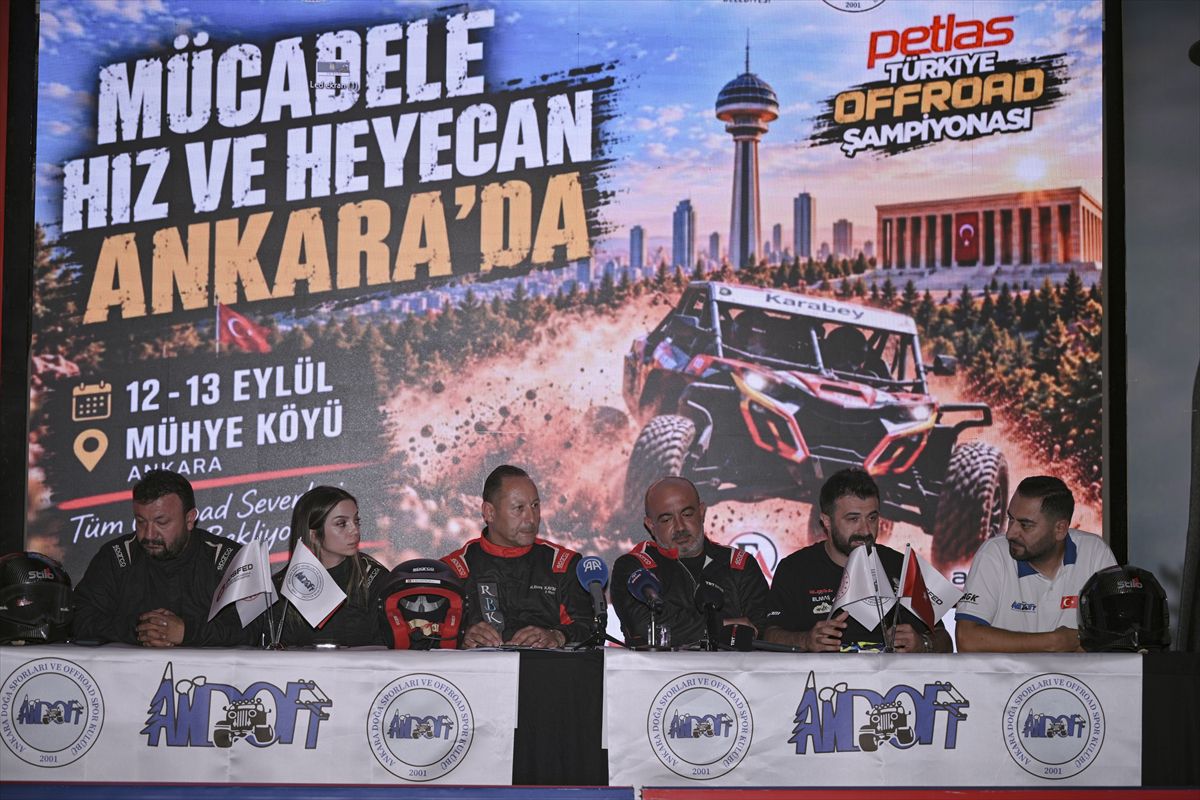 Ankara'da yapılacak Türkiye Offroad Şampiyonası'nın 5. ayağı için basın toplantısı düzenlendi