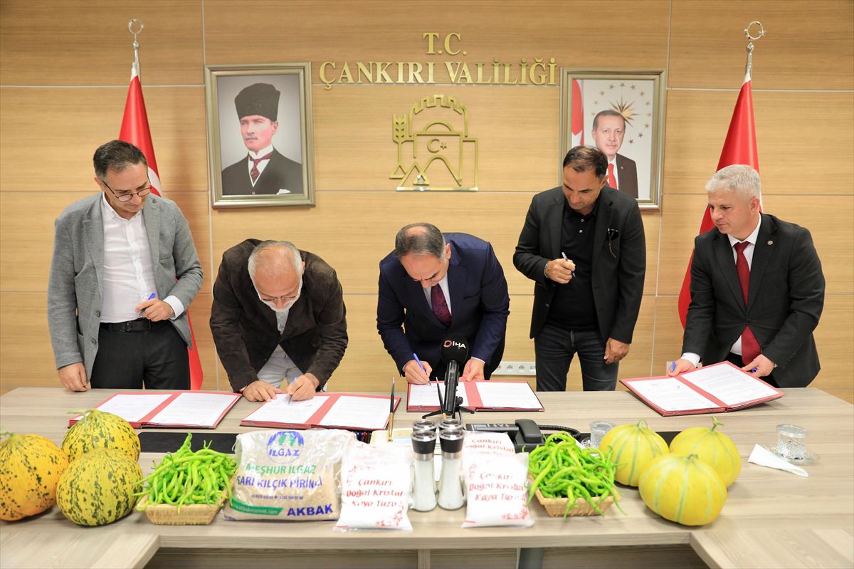 Çankırı'da üreticiyle güvenli pazarı buluşturacak sözleşmeli üretim modeli hayata geçirildi