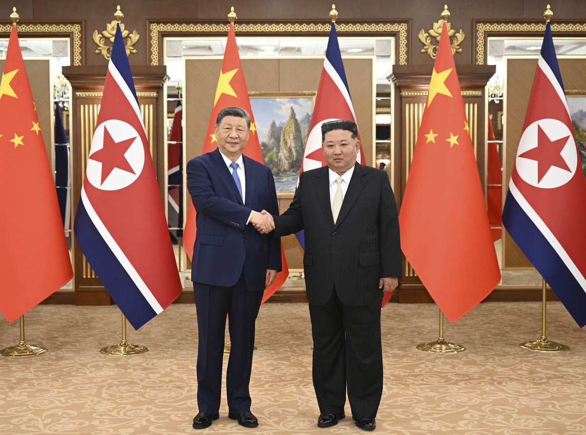 Çin Cumhurbaşkanı Xi, Kuzey Kore'nin kuruluşunun 78. yıldönümü dolayısıyla Kim Jong-un'u kutladı