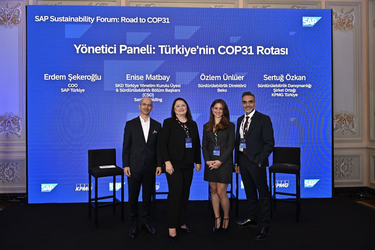 COP31 öncesi şirketlerin sürdürülebilirlik yol haritası SAP Forumu’nda ele alındı