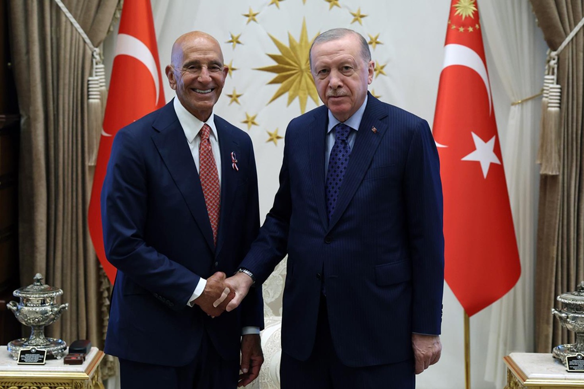 Cumhurbaşkanı Erdoğan, ABD’nin Ankara Büyükelçisi Barrack’ı kabul etti