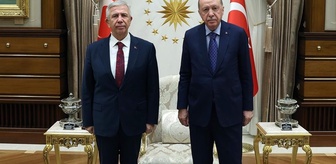 Cumhurbaşkanı Erdoğan, Mansur Yavaş'ı kabul etti