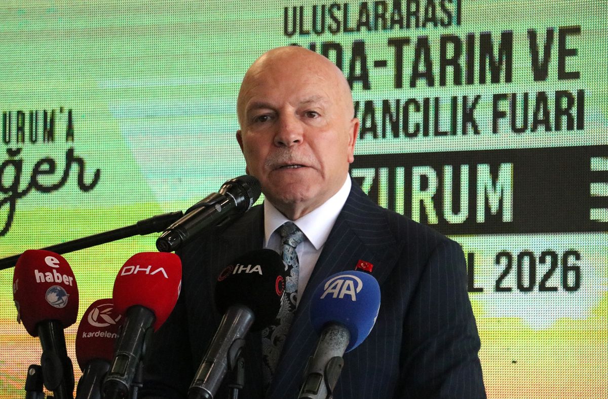 Erzurum'da 12. Uluslararası Tarım ve Hayvancılık Fuarı açıldı