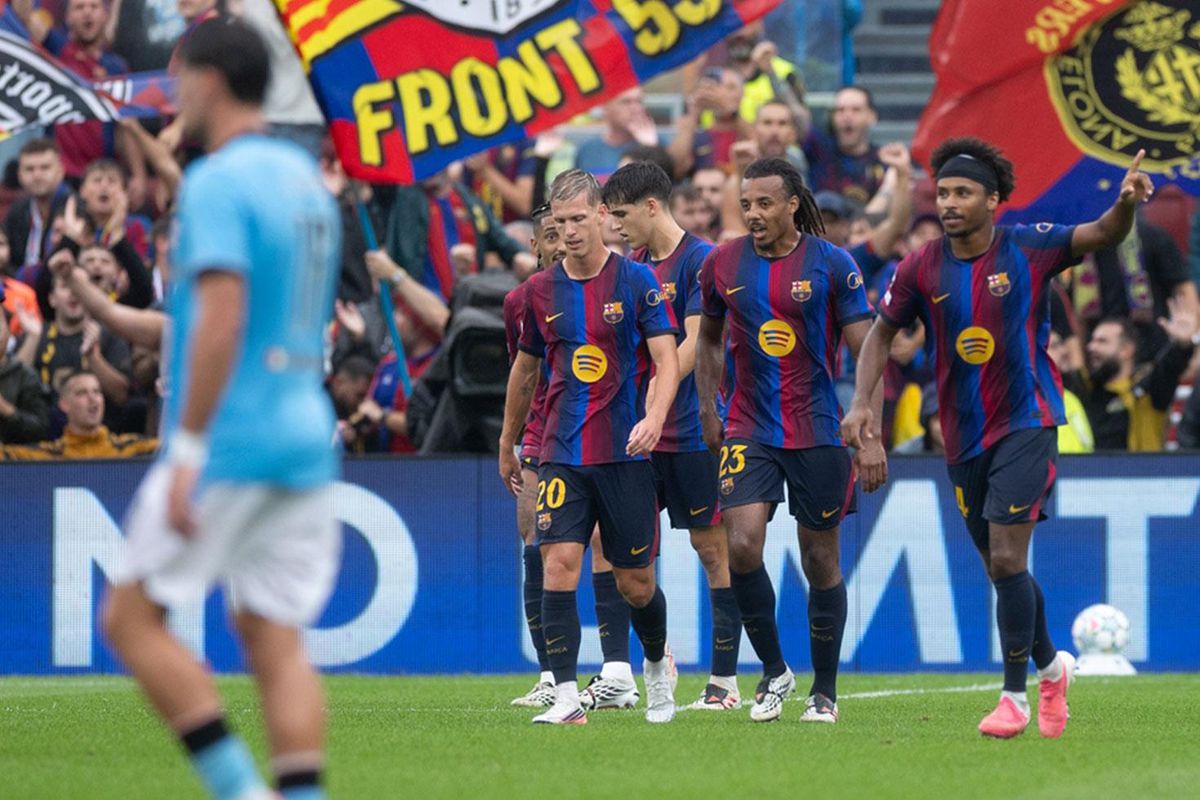 Galatasaray'ın rakibi Barcelona, rakibini beşledi
