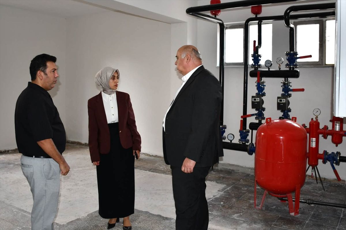 Kaymakam Güneş, devlet yatırımlarını inceledi