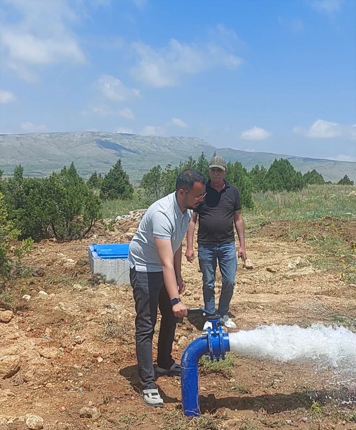 Kayseri Büyükşehir Belediyesinin kırsaldaki sulama yatırımları hizmete alındı