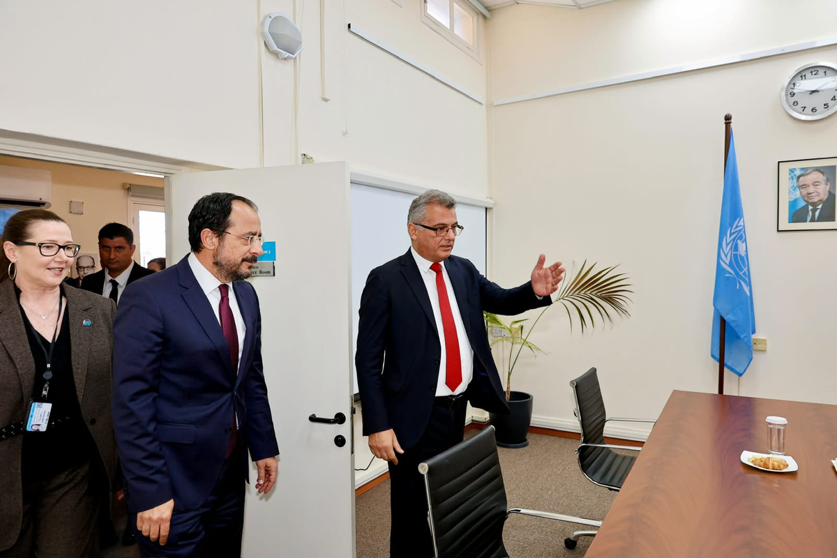 KKTC Cumhurbaşkanı Erhürman: 'Rum lider ile görüşmenin ana konuları güven artırıcı önlemlerdi'
