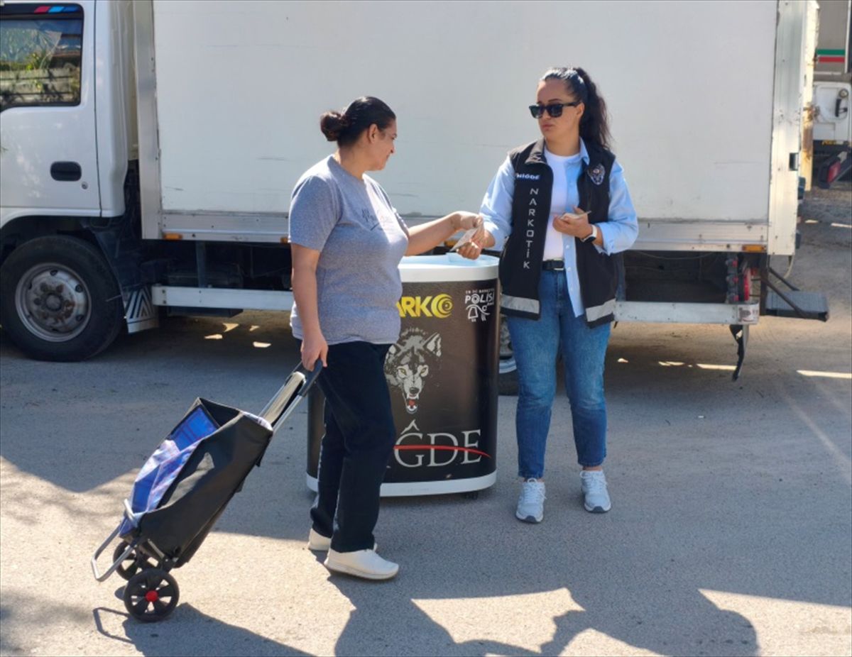 Niğde'de uyuşturucu kullanımını önlemeye yönelik bilgilendirme yapıldı