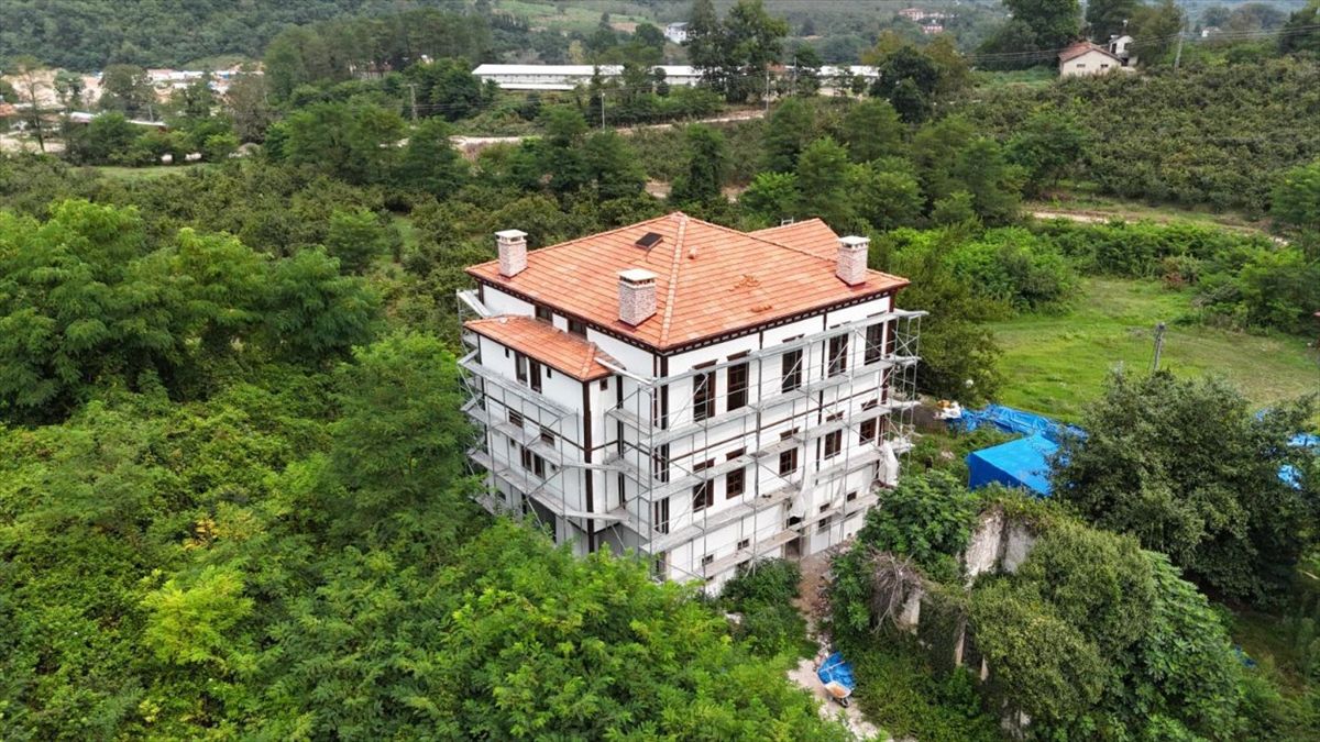 Ordu'daki tarihi konağın restorasyonunda sona yaklaşıldı