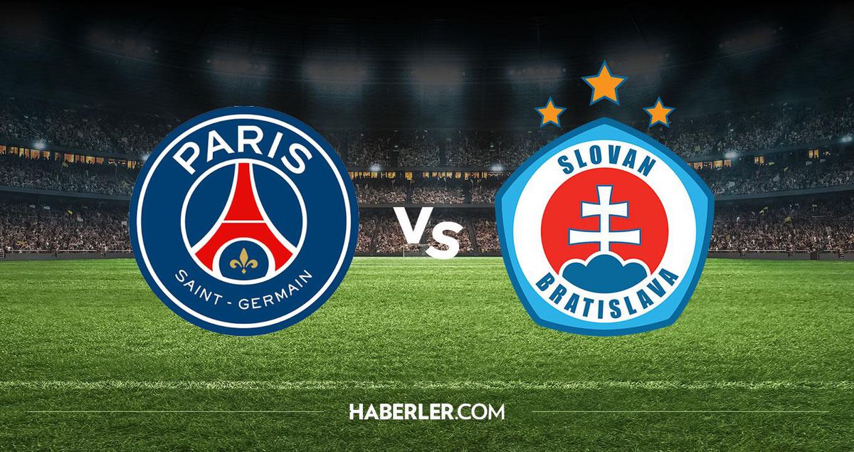 PSG maçı hangi kanalda? PSG Slovan Bratislava maçını hangi kanal veriyor, nerede izlenir?