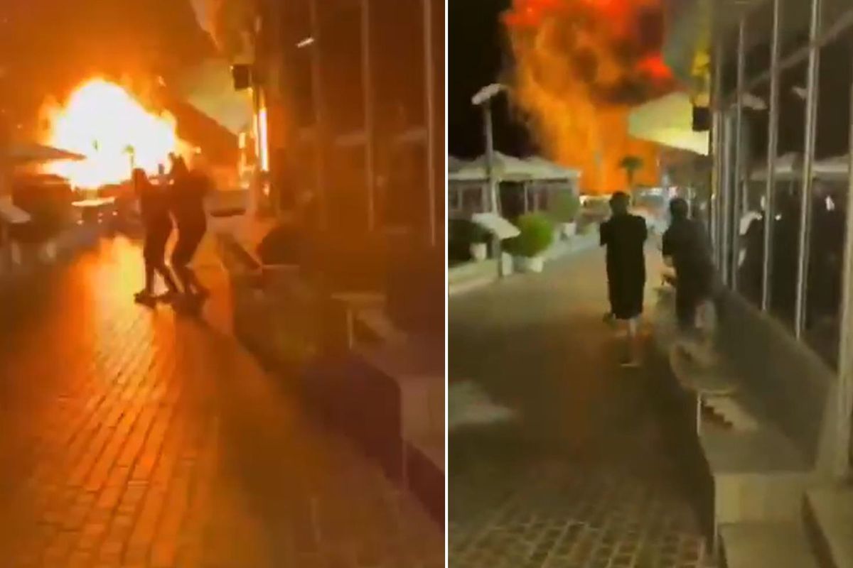 Rusya'nın tatil cennetinde alevler yükseldi! İnsansız deniz araçlarıyla vurdular