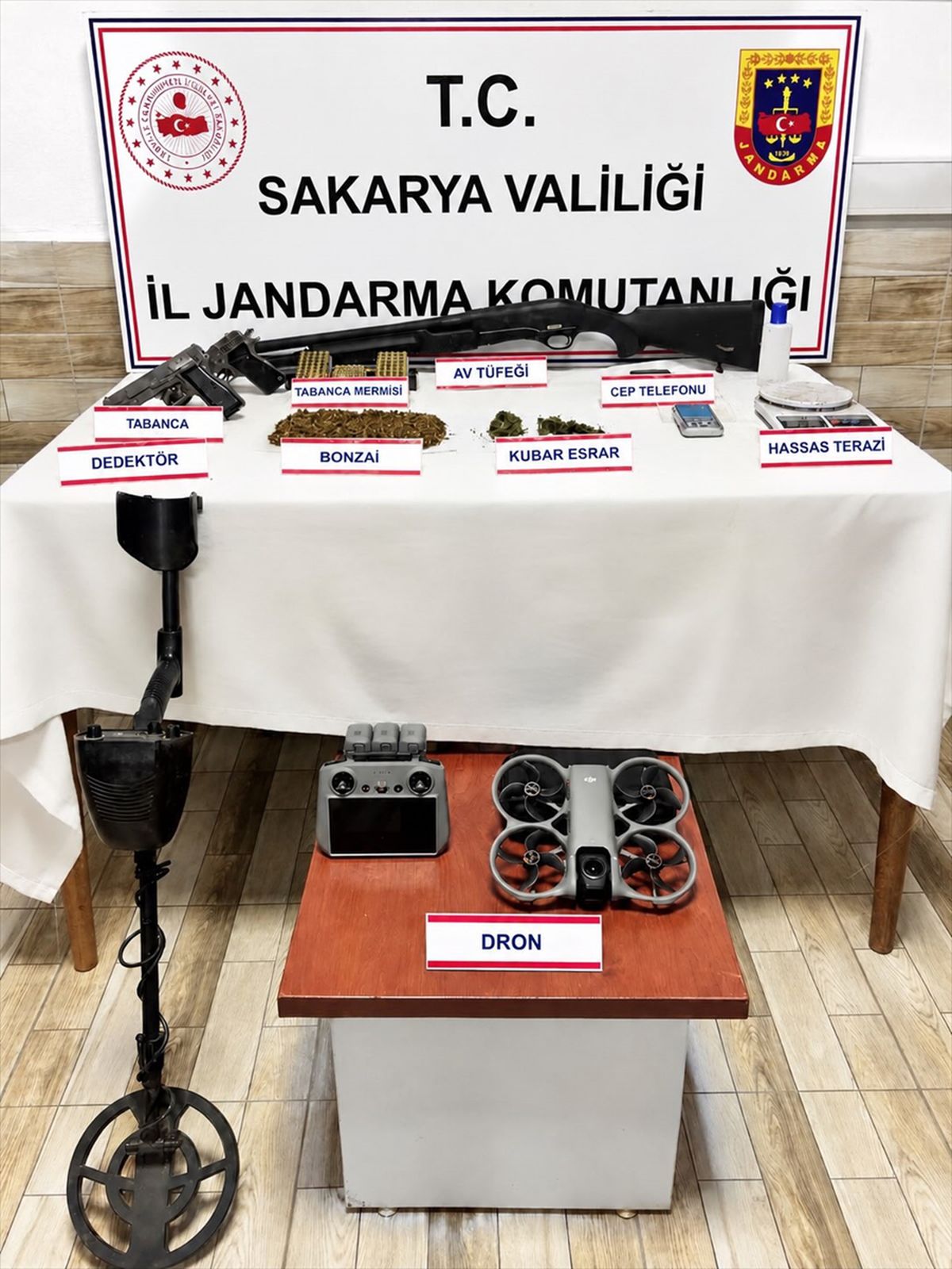 Sakarya'da uyuşturucu operasyonunda 2 şüpheli tutuklandı