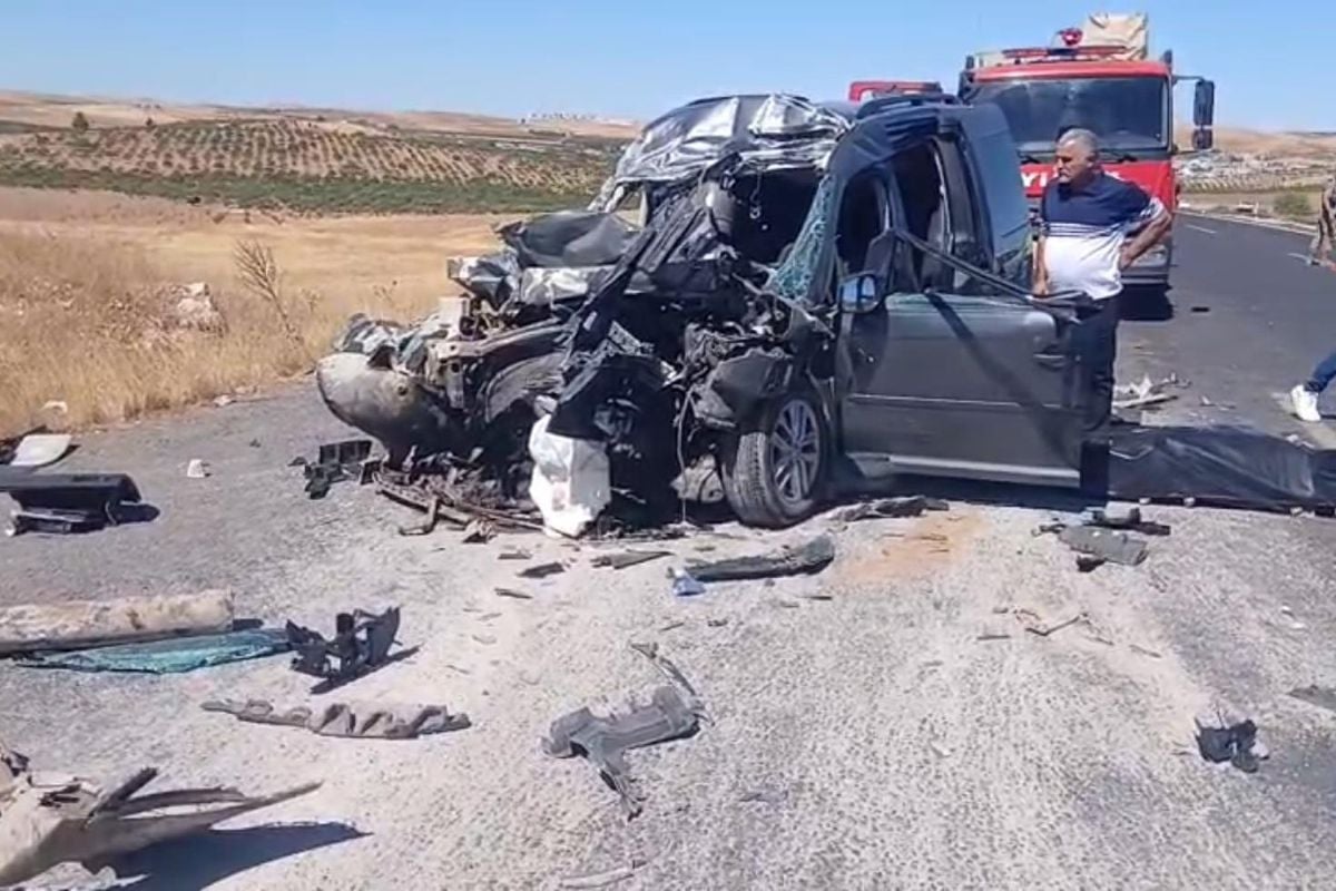 Şanlıurfa’da katliam kaza: 4 ölü, 2 ağır yaralı